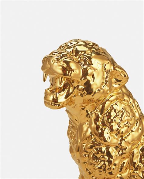 versace rokko|Versace Rokko Cheetah Tabletop Sculpture on SALE .